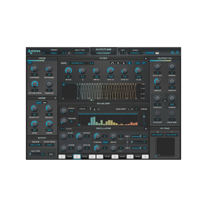 Auto-Tune Vocodist 人聲 聲碼效果器 Plugin (下載版)