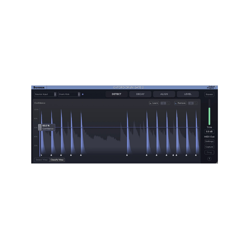 Oxford Drum Gate 2 效果器軟體 Plugin