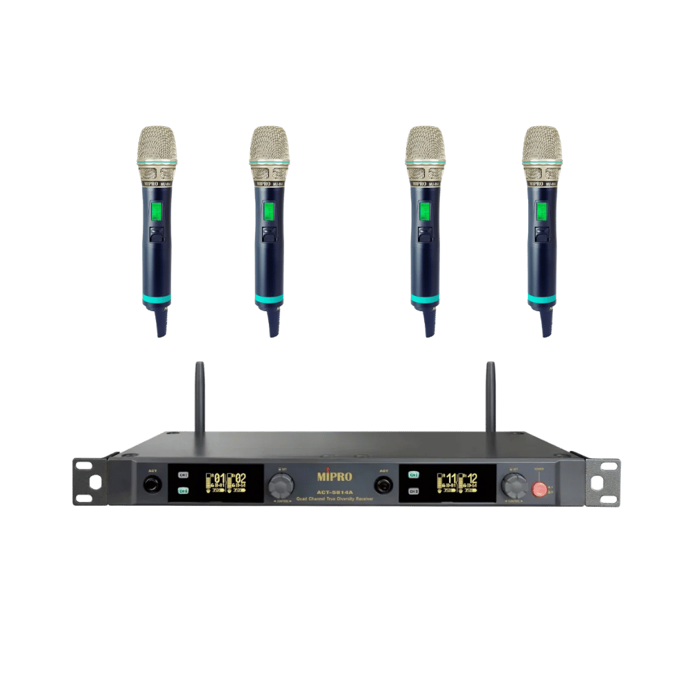 ACT-5814A ACT-580H*4 無線麥克風系統