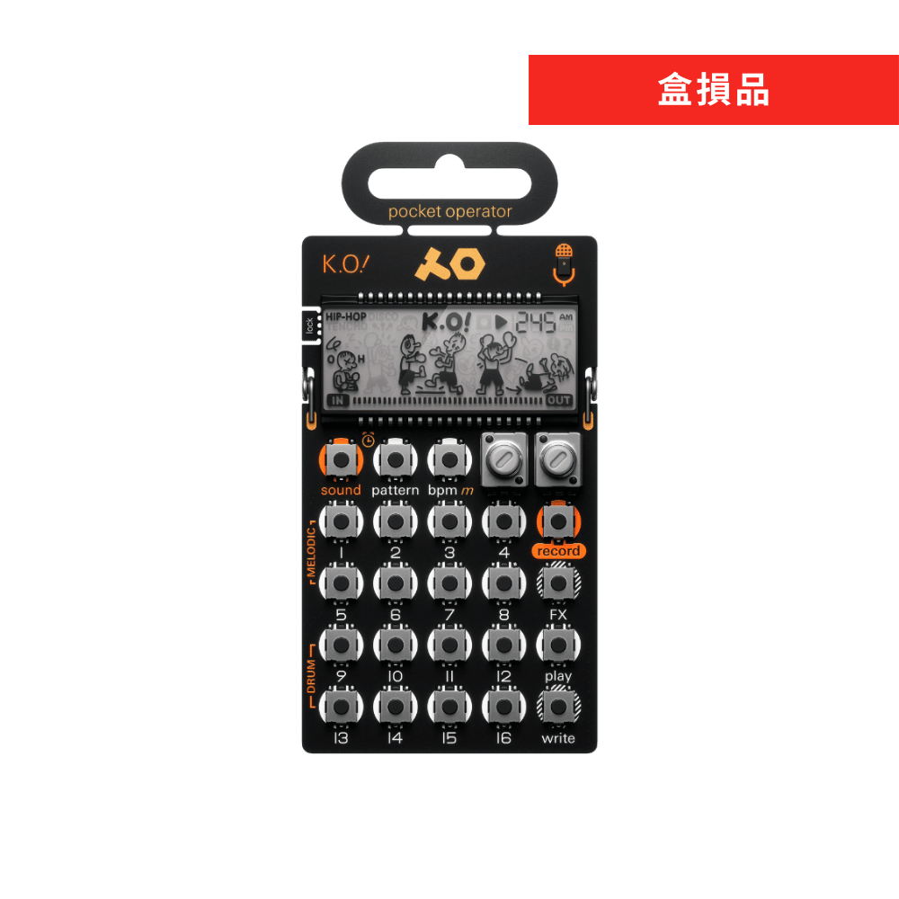 [全新盒損品] PO-33 K.O! 合成器音源