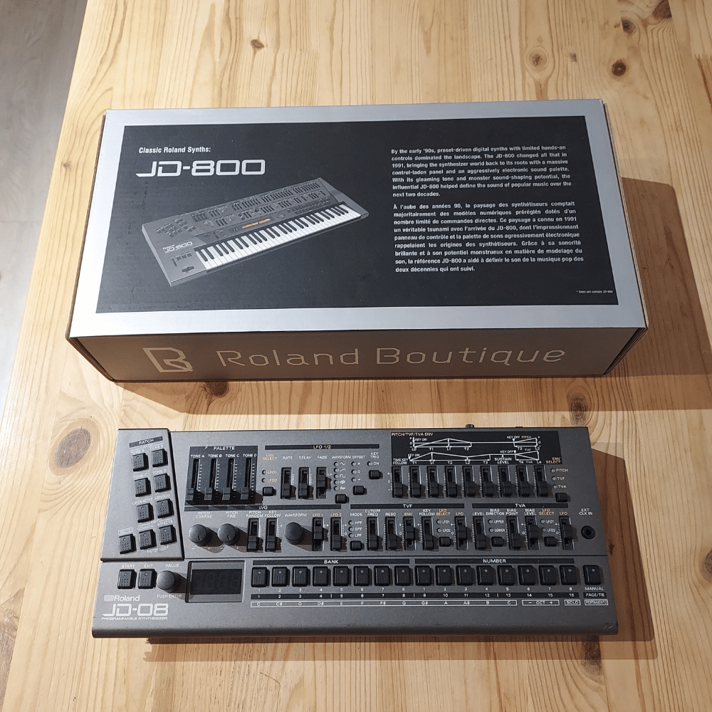 [開封展示品出清] JD-08 Boutique 合成器音源