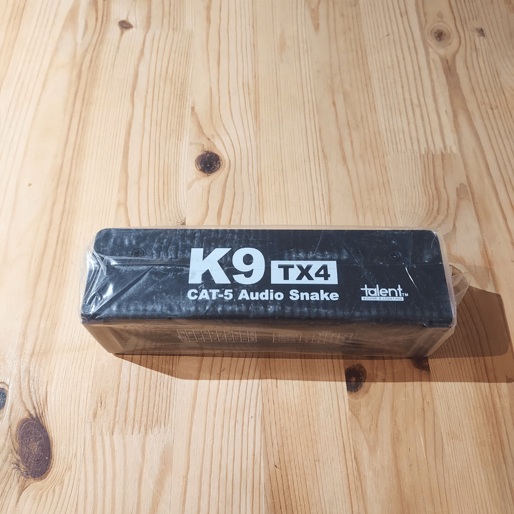 [全新盒損品出清] Talent K9 TX4 Cat5-XLR 四軌轉換介面